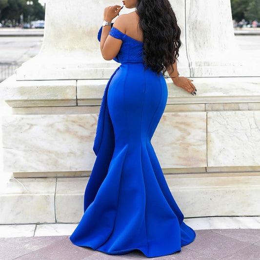 European And American Banquet Evening Dress, Bridesmaid Dress