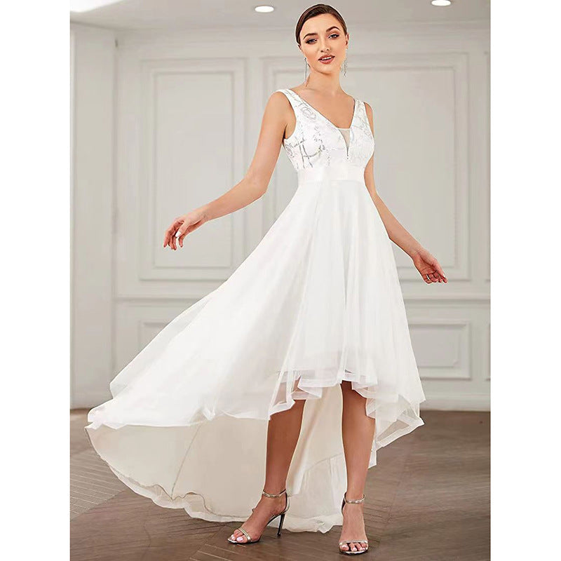 Bridesmaid Formal Sequin Dress