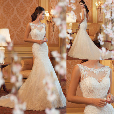 Off-The-Shoulder Glitter Ball Gown Wedding Dress - Sparkly Corset Bridal Gown.