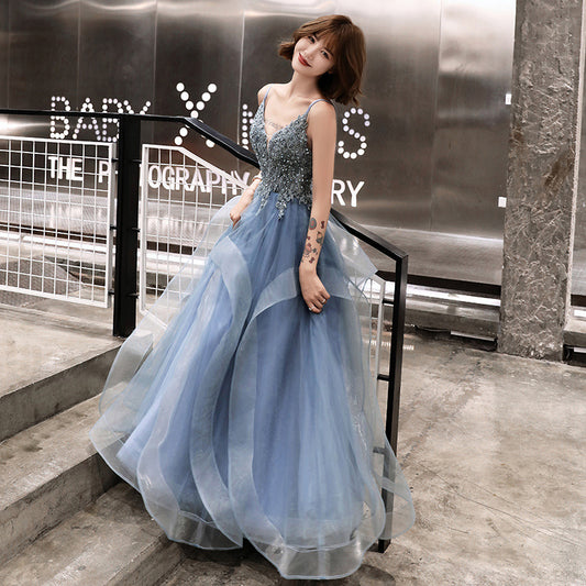 High-end Formal Mesh Dress