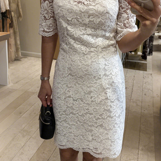 New Stylish And Elegant A-line Lace Dress