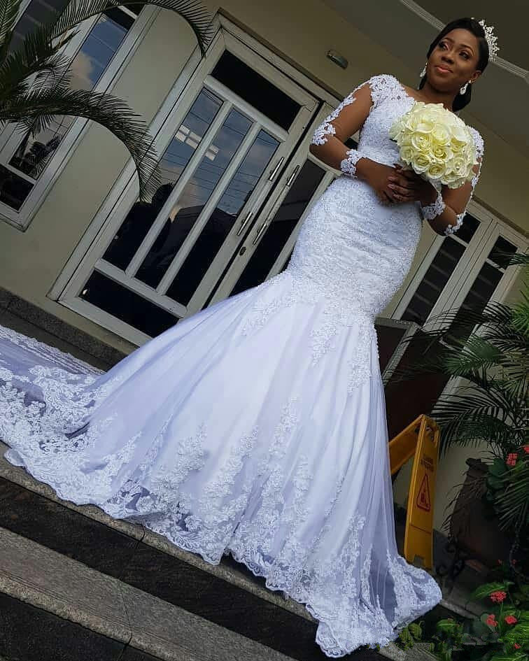 Fishtail Wedding dress