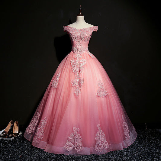 Elegant Formal Ball Gown Wedding Dress