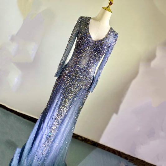 Sequin Fish Tail Formal Dress