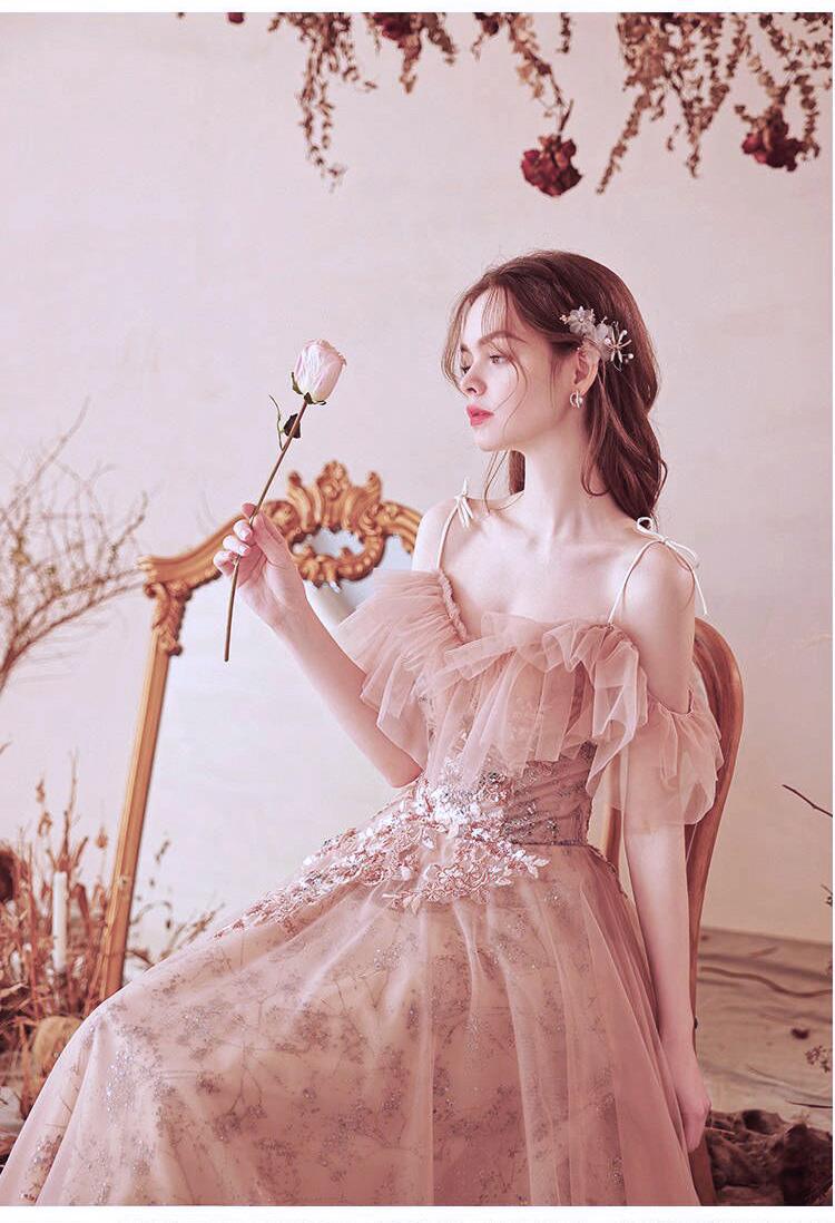 Women's Sexy Suspender Formal Dress