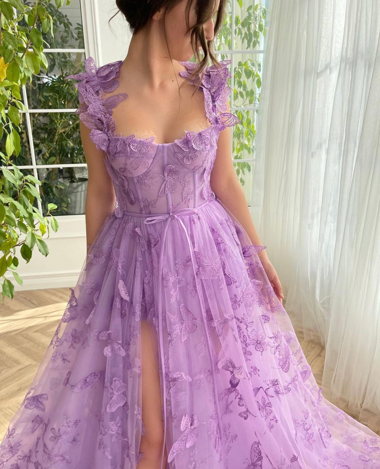 Floral Formal Princess Dress