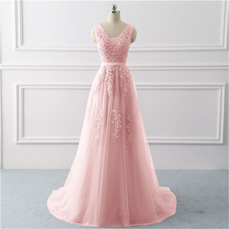 Little Tail Wedding Bridesmaid Lace Evening Dress