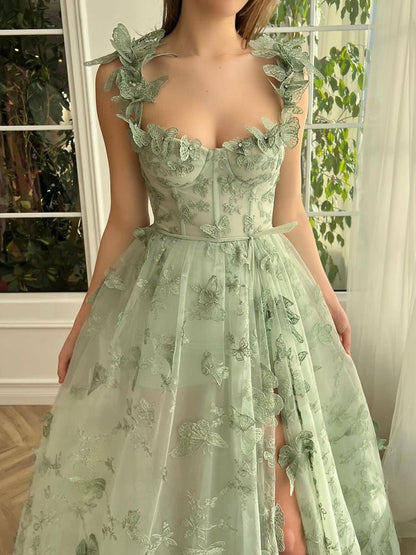 Floral Formal Princess Dress