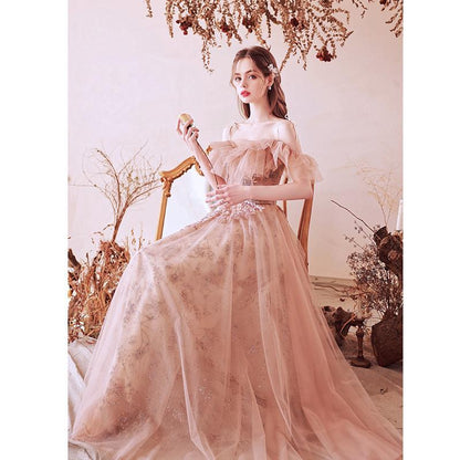 Women's Sexy Suspender Formal Dress