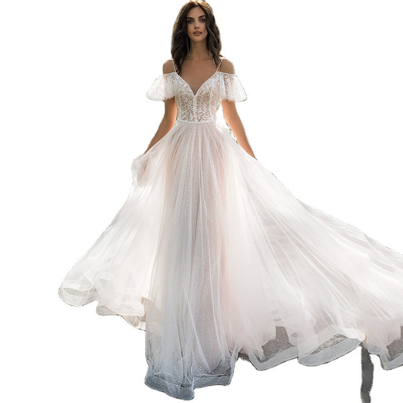 Wedding Dress Slim Slimming Shoulders