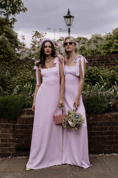 Satin Bridesmaid Dress