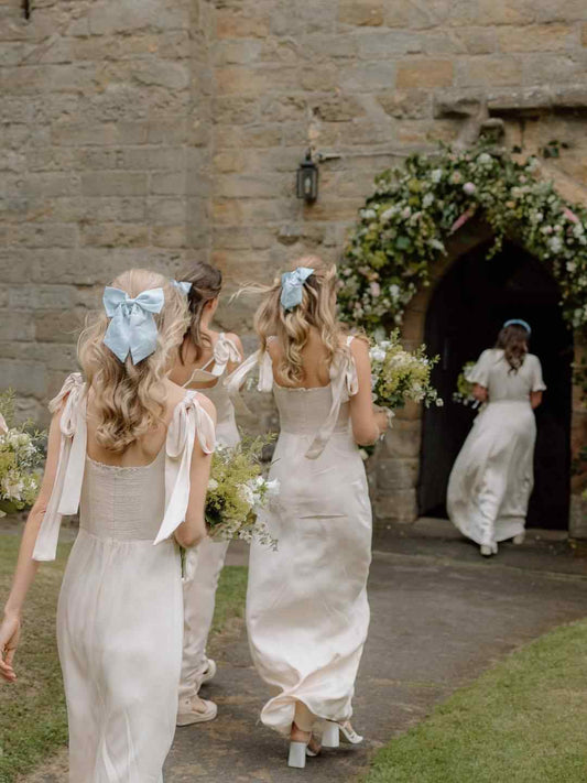 Satin Bridesmaid Dress