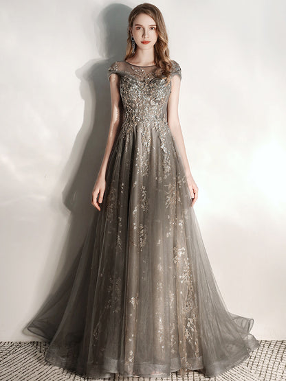 Formal Special Occassion Flowy Dress