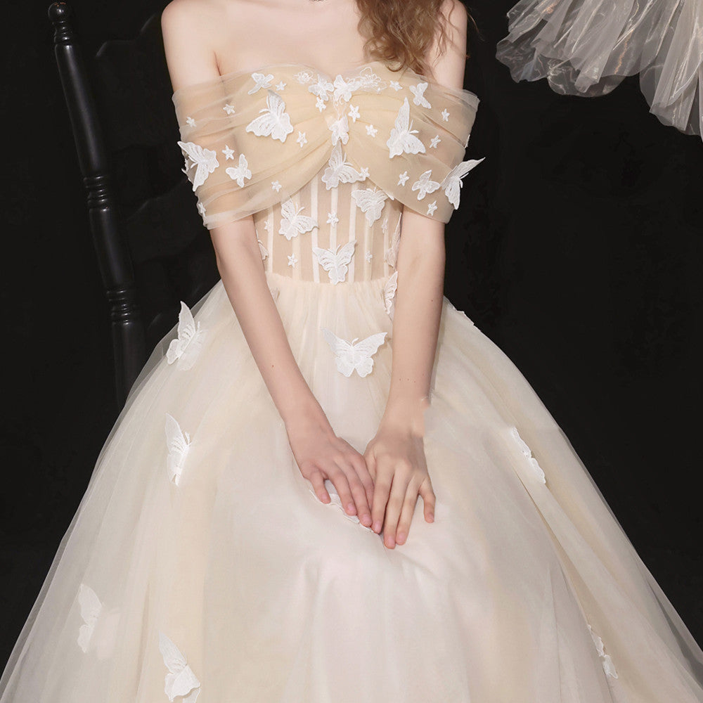 Women's Fashion Banquet Butterfly Dress