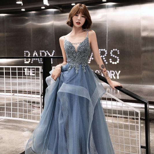 High-end Formal Mesh Dress