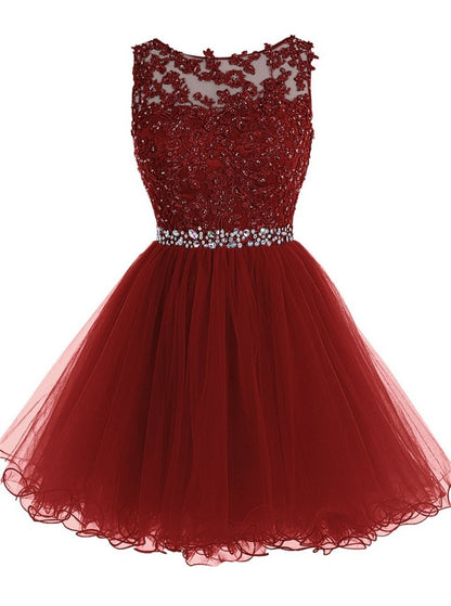 Short Double Shoulder Banquet Dress For Bridesmaid