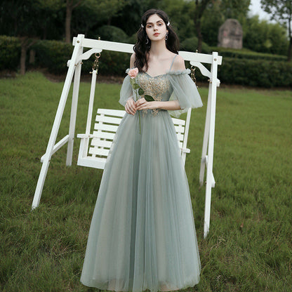 Green Formal Bridesmaid dress