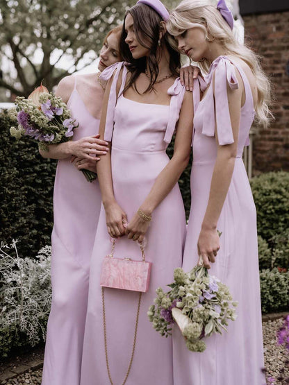 Satin Bridesmaid Dress