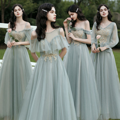 Green Formal Bridesmaid dress