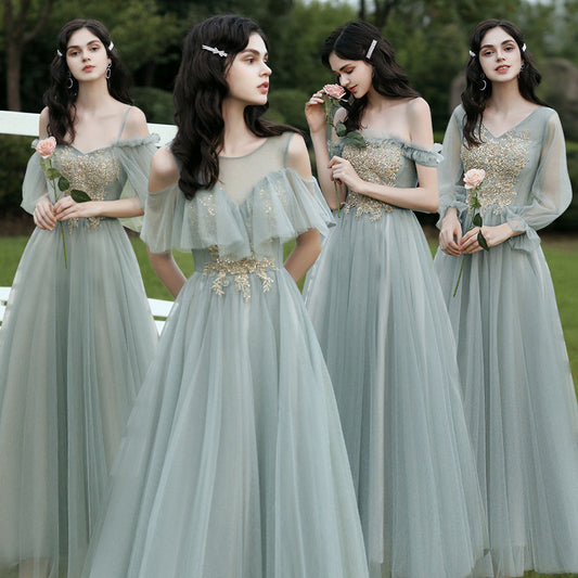 Green Formal Bridesmaid dress