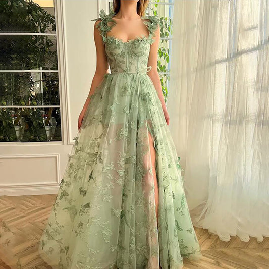 Floral Formal Princess Dress
