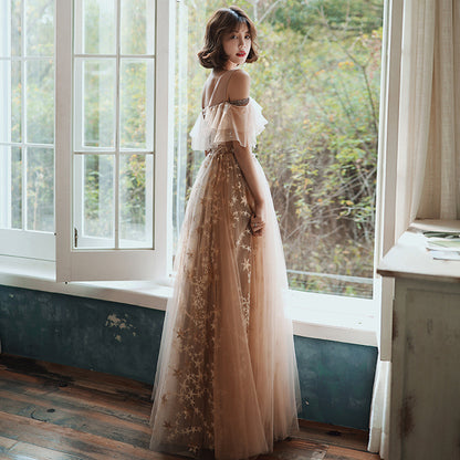 Starry Formal Mesh Dress