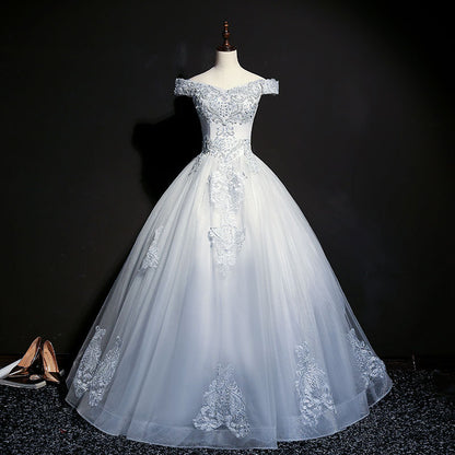 Elegant Formal Ball Gown Wedding Dress
