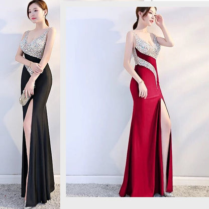 Sequined Unique Evening Formal Gown