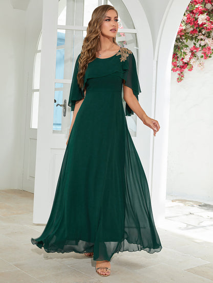 Summer Dress Women's Loose Slim Bridesmaid Dress Daily Party Chiffon