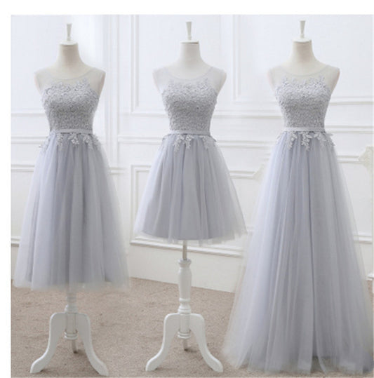 Striped Tulle Organza Ball Gown - V-Neck A-Line Wedding Dress with Tiered Skirt