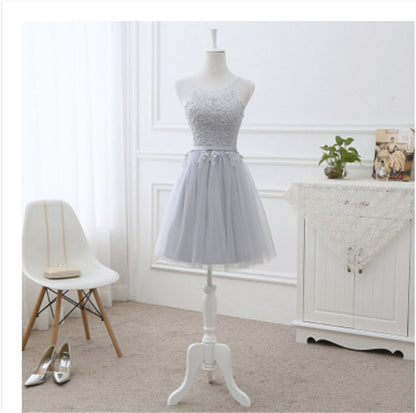 Striped Tulle Organza Ball Gown - V-Neck A-Line Wedding Dress with Tiered Skirt
