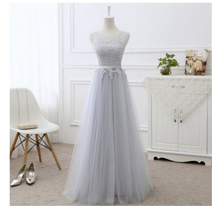 Striped Tulle Organza Ball Gown - V-Neck A-Line Wedding Dress with Tiered Skirt