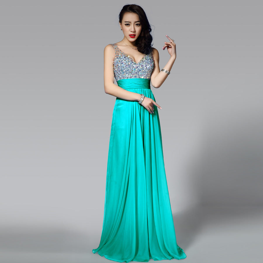 Sparkly top Formal Elegant Long Dress
