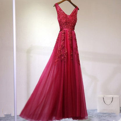 Sleeveless White Evening Gown - Fitted High-Neck Wedding Dress with Lace Detail