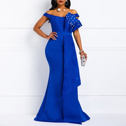 European And American Banquet Evening Dress, Bridesmaid Dress