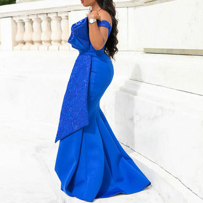 European And American Banquet Evening Dress, Bridesmaid Dress