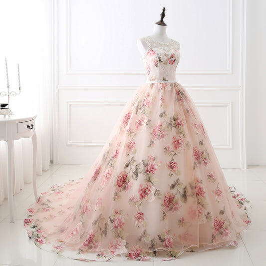 Floral Ball Gown