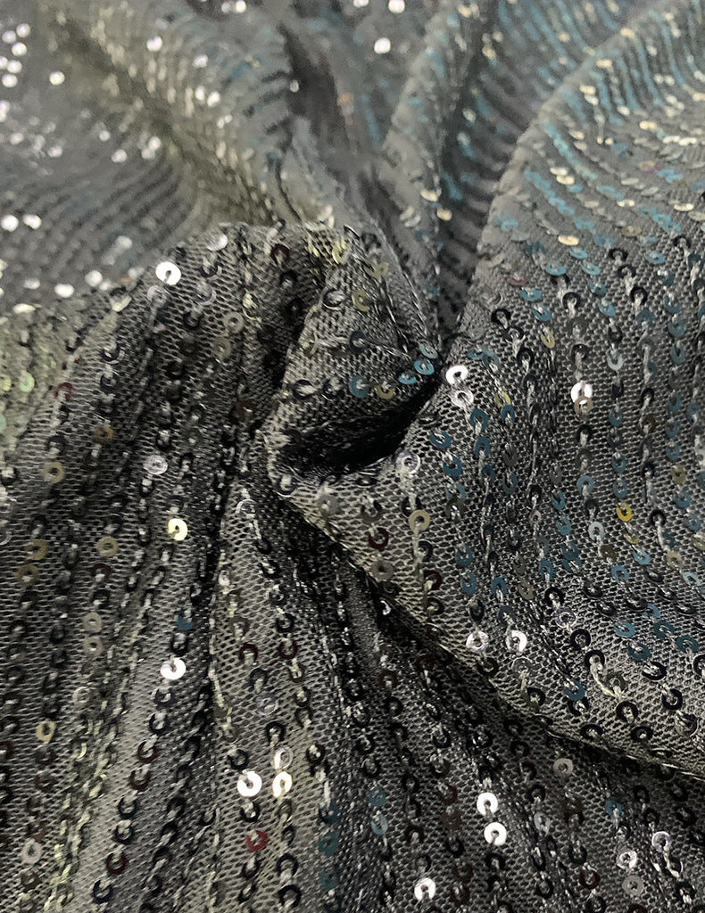 Fashion Elegant Halter Strapless Sexy Sequin Formal Dress