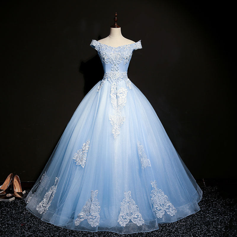Elegant Formal Ball Gown Wedding Dress