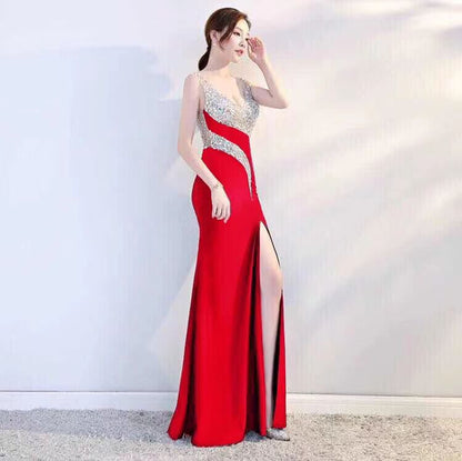 Sequined Unique Evening Formal Gown