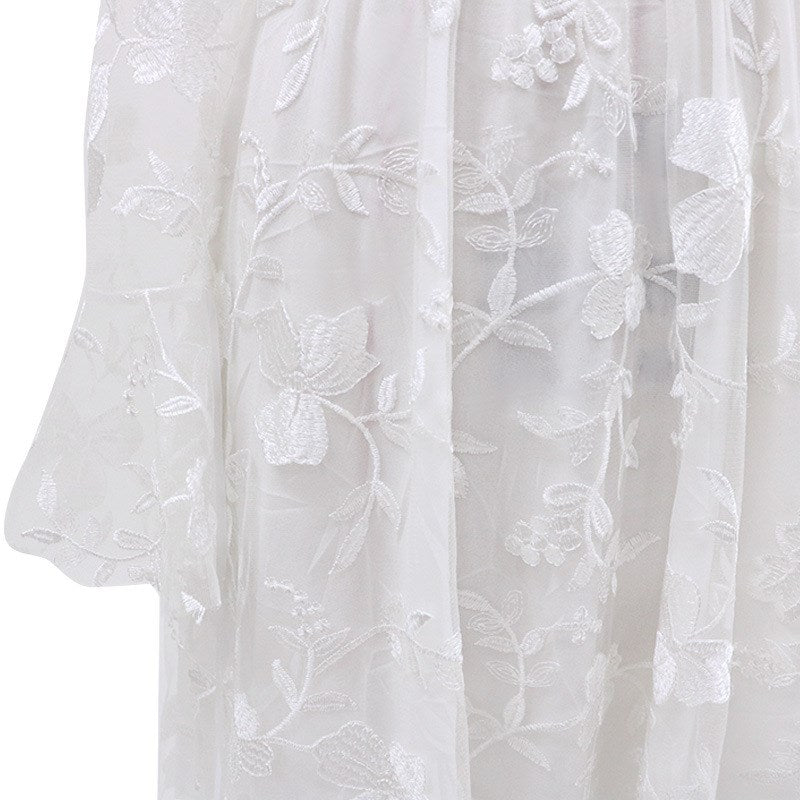 Sexy Lace Long Sleeve Wedding Dress