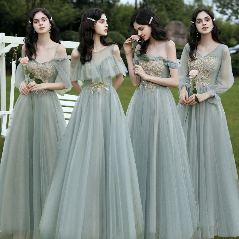 Green Formal Bridesmaid dress