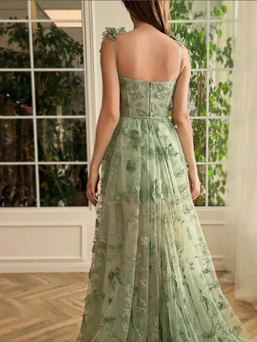 Floral Formal Princess Dress