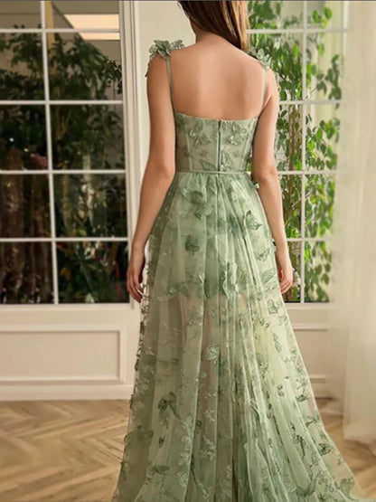 Floral Formal Princess Dress