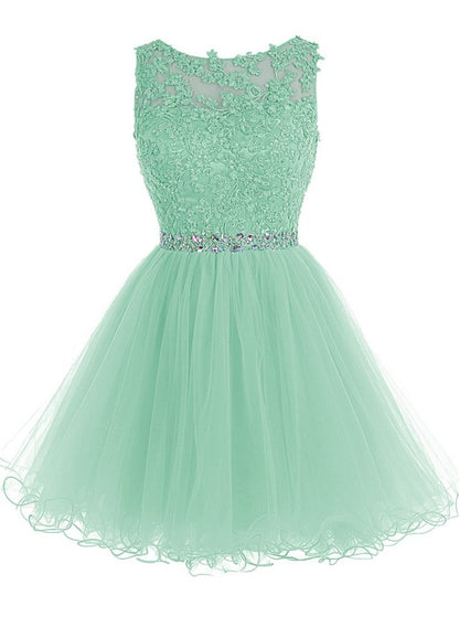 Short Double Shoulder Banquet Dress For Bridesmaid