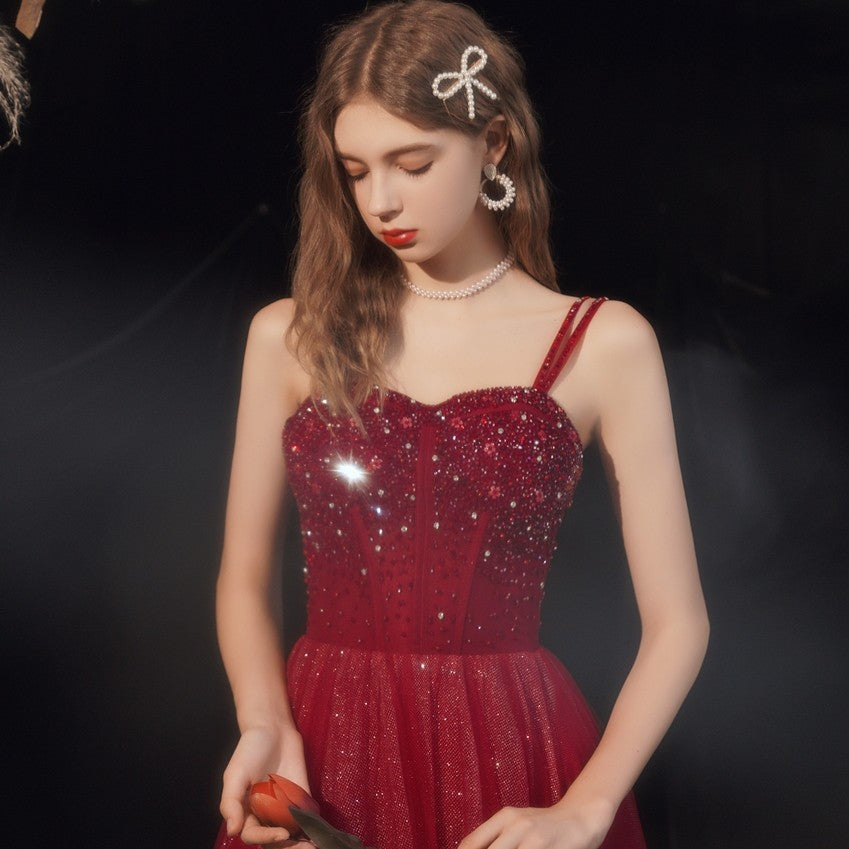 Red Heavy Industry Special Formal Dress Girl