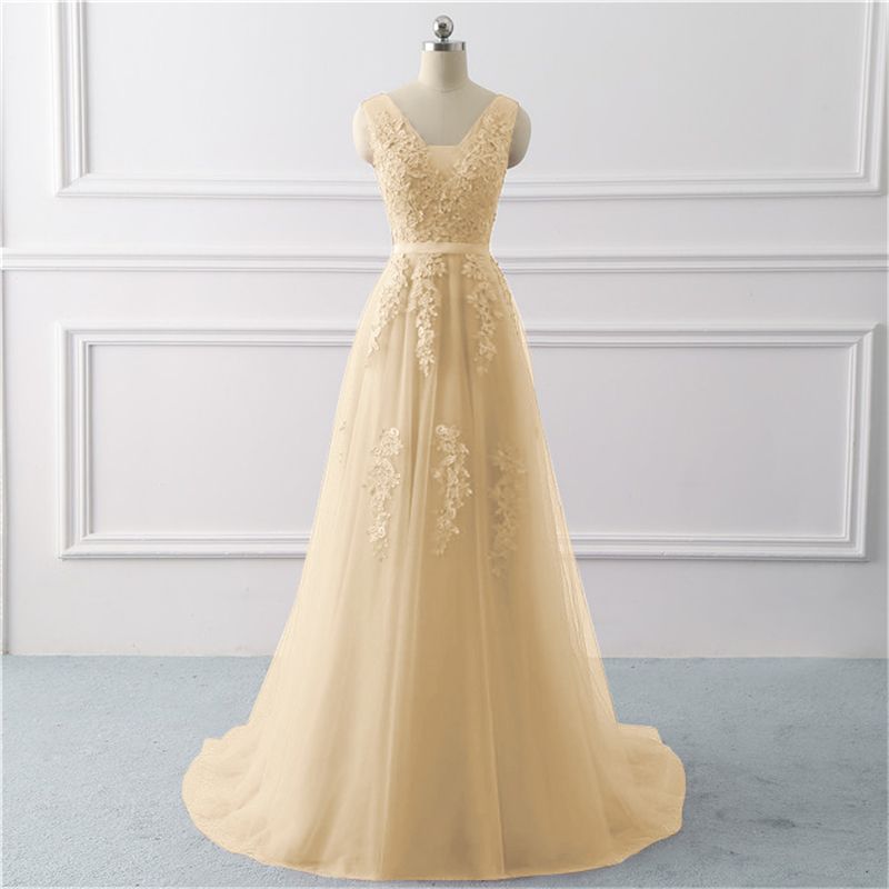 Little Tail Wedding Bridesmaid Lace Evening Dress