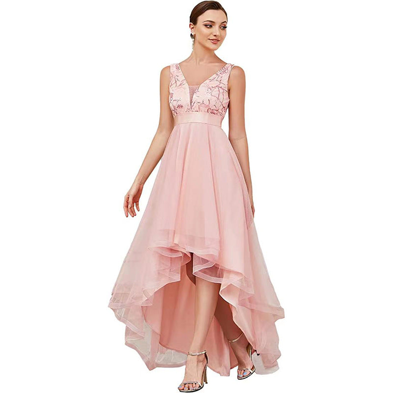 Bridesmaid Formal Sequin Dress