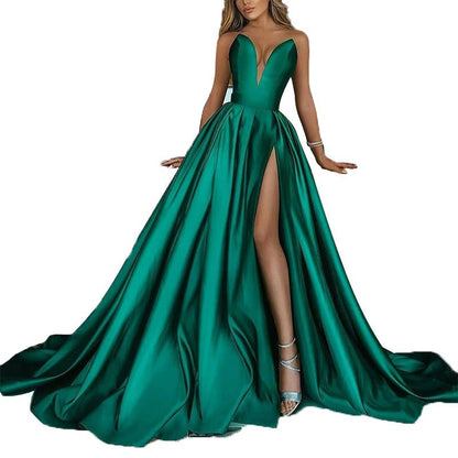 Beautiful Women's Formal High Slit Dress