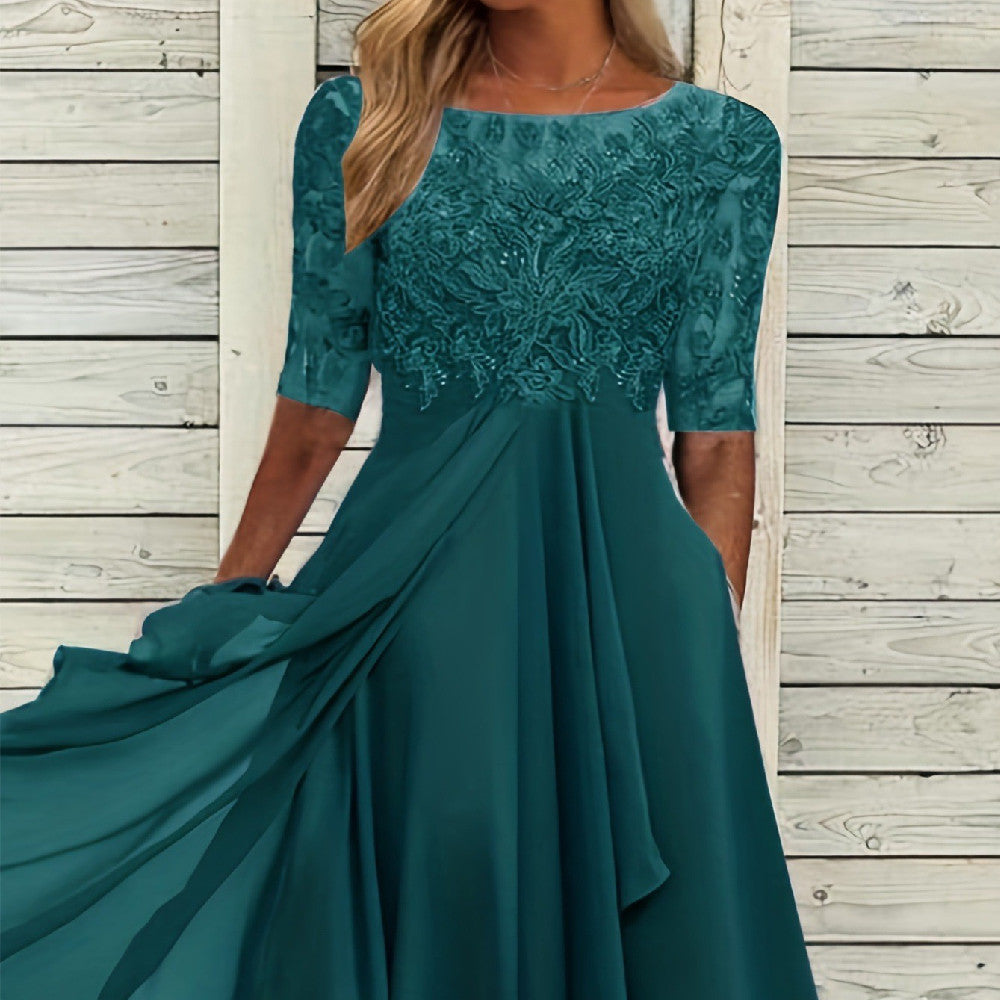Women's Spring And Summer Bridesmaid Evening Dress